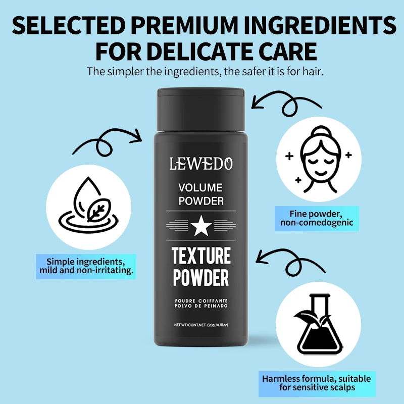 Poudre Coiffante Volumatrice – Effet Matifiant
