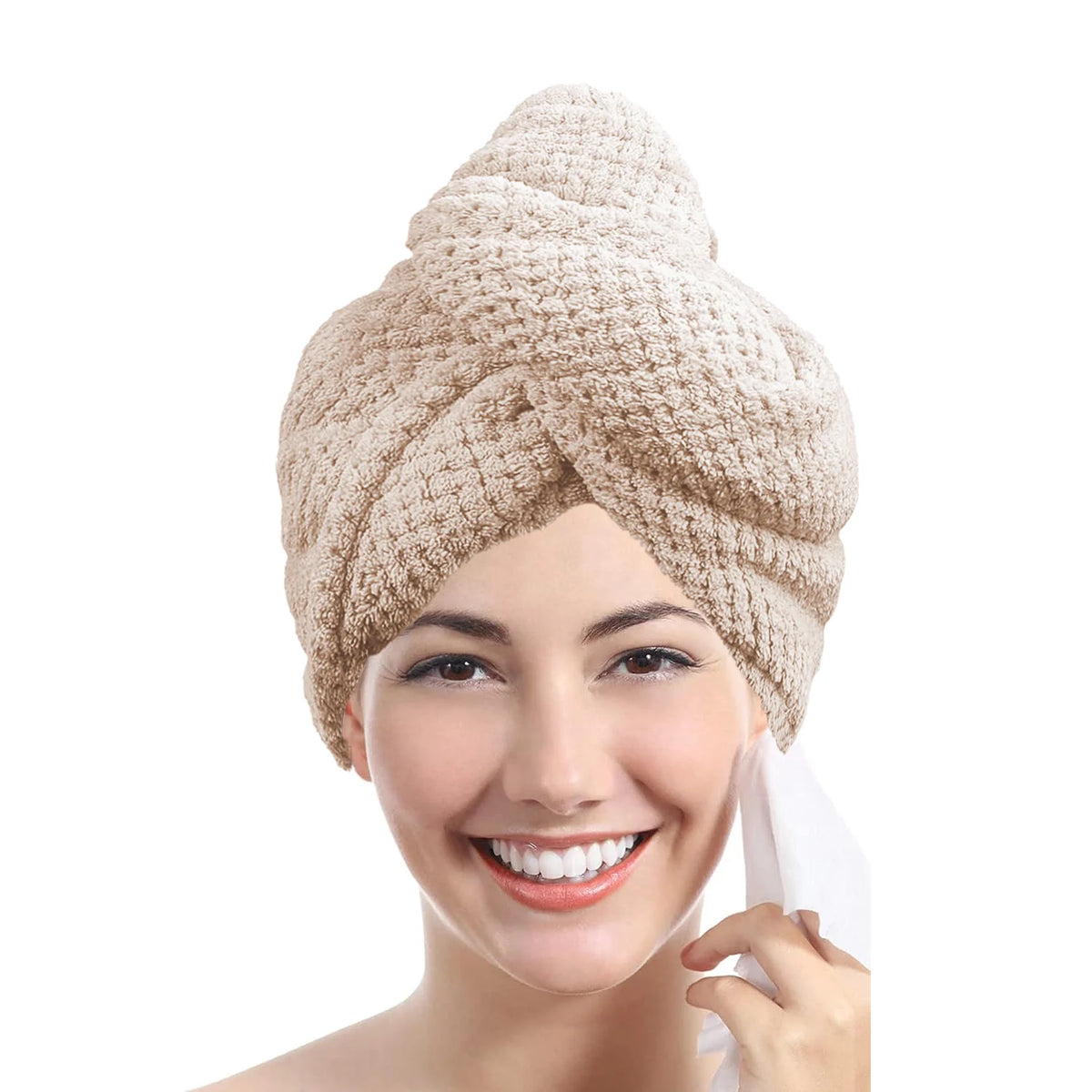Turban Séchant en Microfibre – Absorption Rapide
