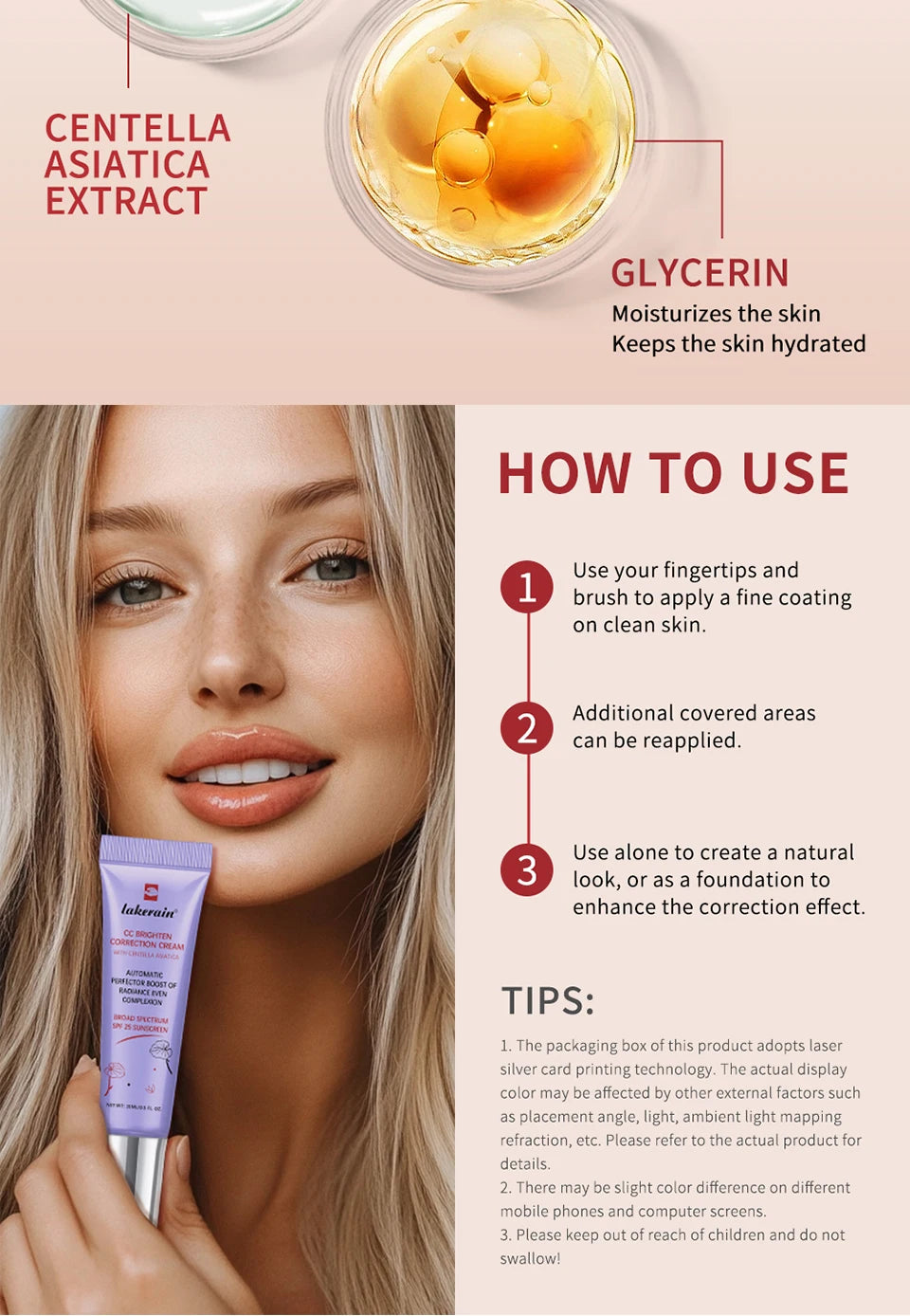 CC Crème Coréenne Adaptative – Centella Haute Couvrance