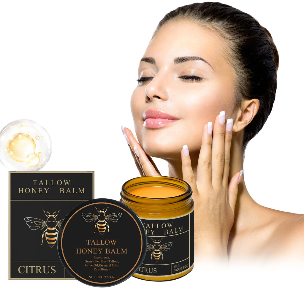 Crème Corps Suif & Miel – Éclat et Fermeté