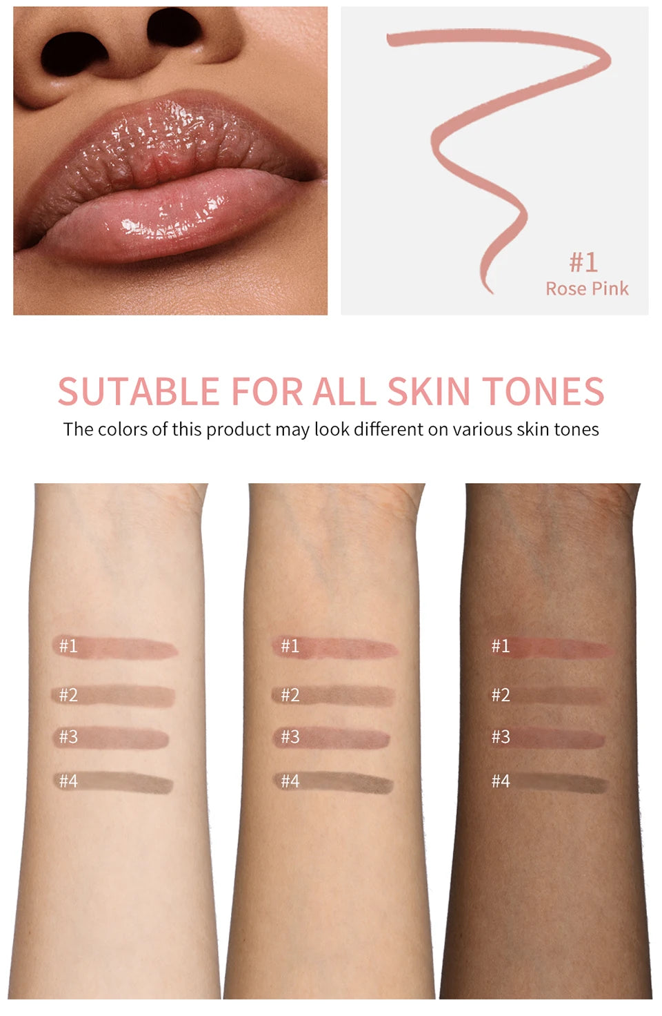 Encre à Lèvres Peel-Off – Tenue Longue Durée