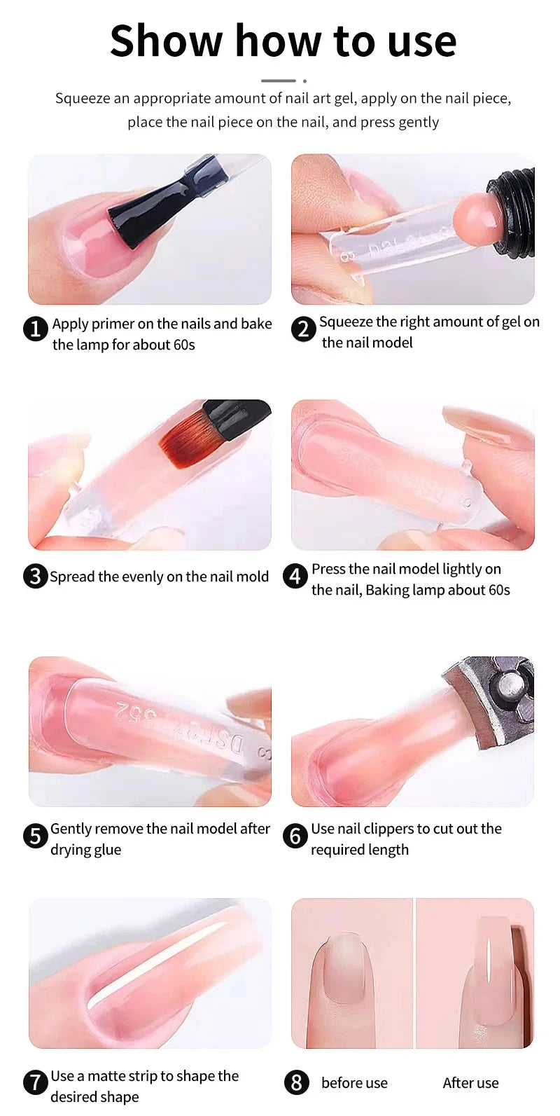 Kit Complet Vernis Semi-Permanent – Lampe UV & Ponceuse
