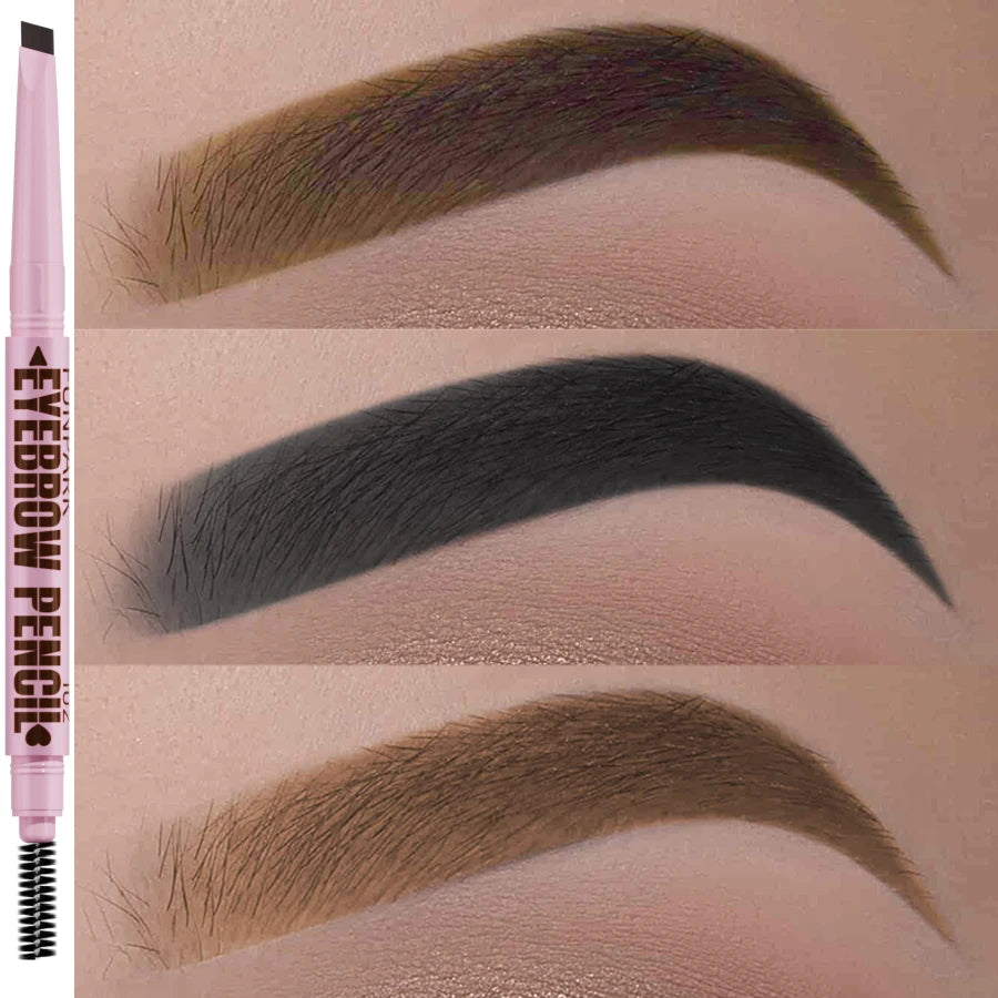Crayon à Sourcils 2-en-1 Waterproof – 5 Teintes