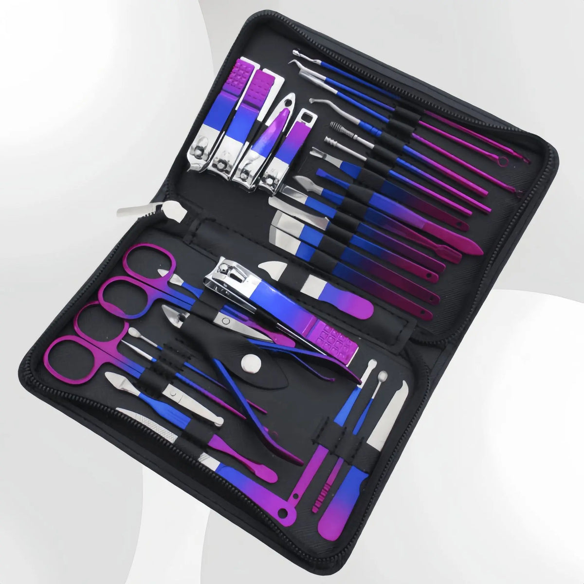 Kit Manucure & Pédicure Professionnel – Trousse de Voyage