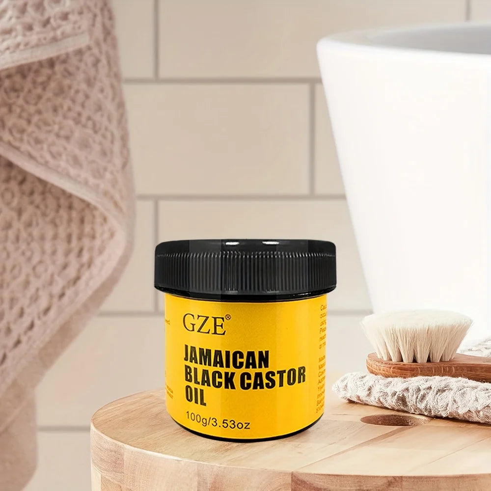 Gel Coiffant Ricin Noir Jamaïcain – Racines & Contours