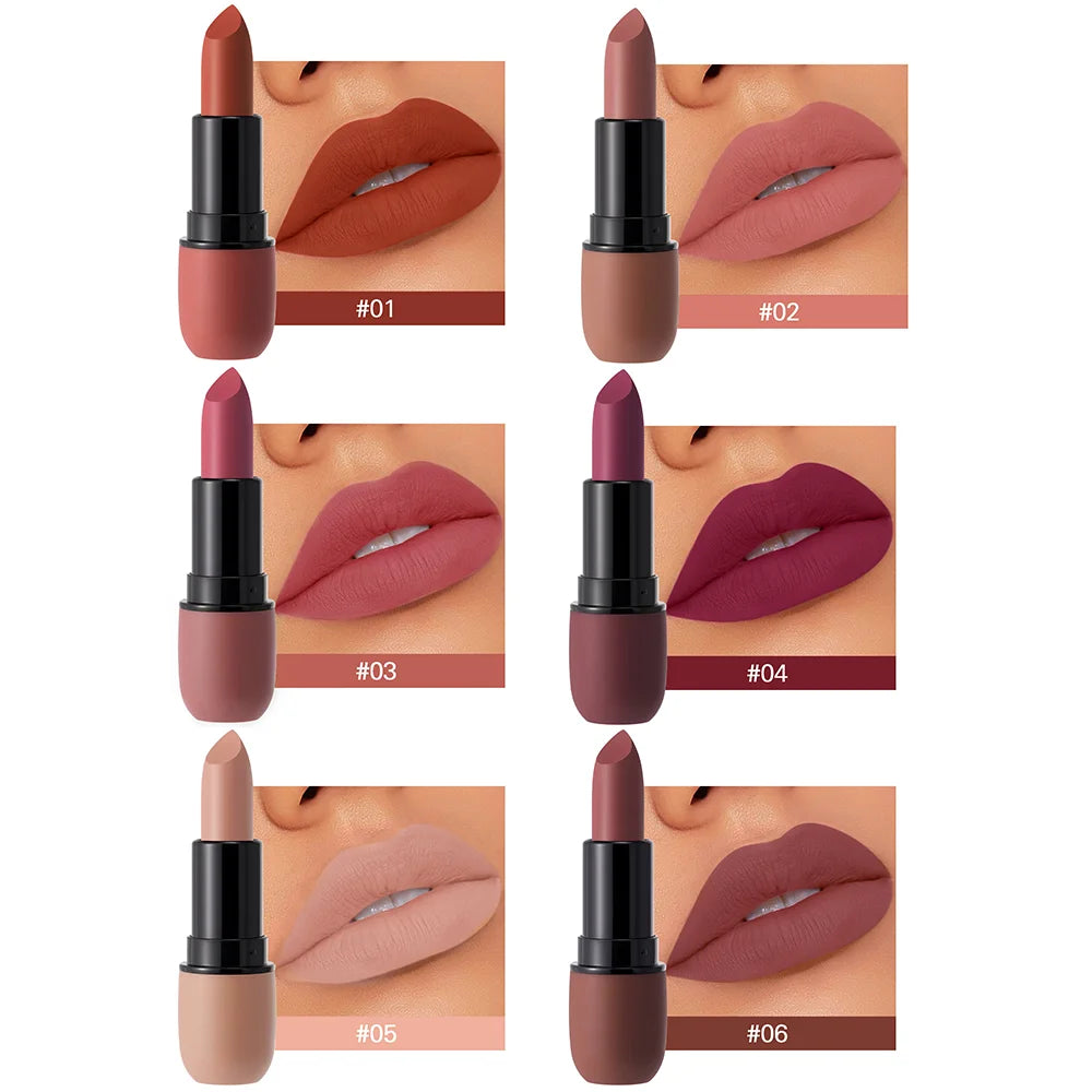 Rouge à Lèvres Mat Velours – Fini Longue Tenue