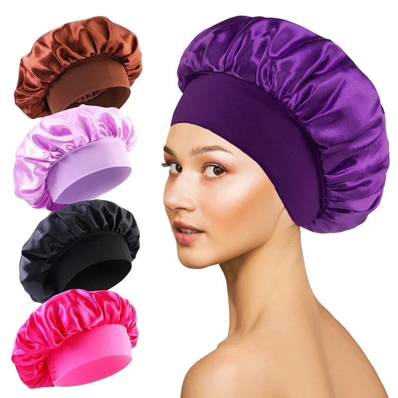 Bonnet en Satin – Protection Nuit